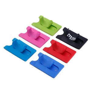 Σιλικόνη πορτοφόλι Τηλεφωνική θήκη με κάτοχο κάρτας για σχεδόν όλα τα smartphones