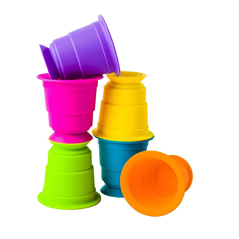 Αναρρόφηση Kupz Silicone Stacking Cups παιχνίδι